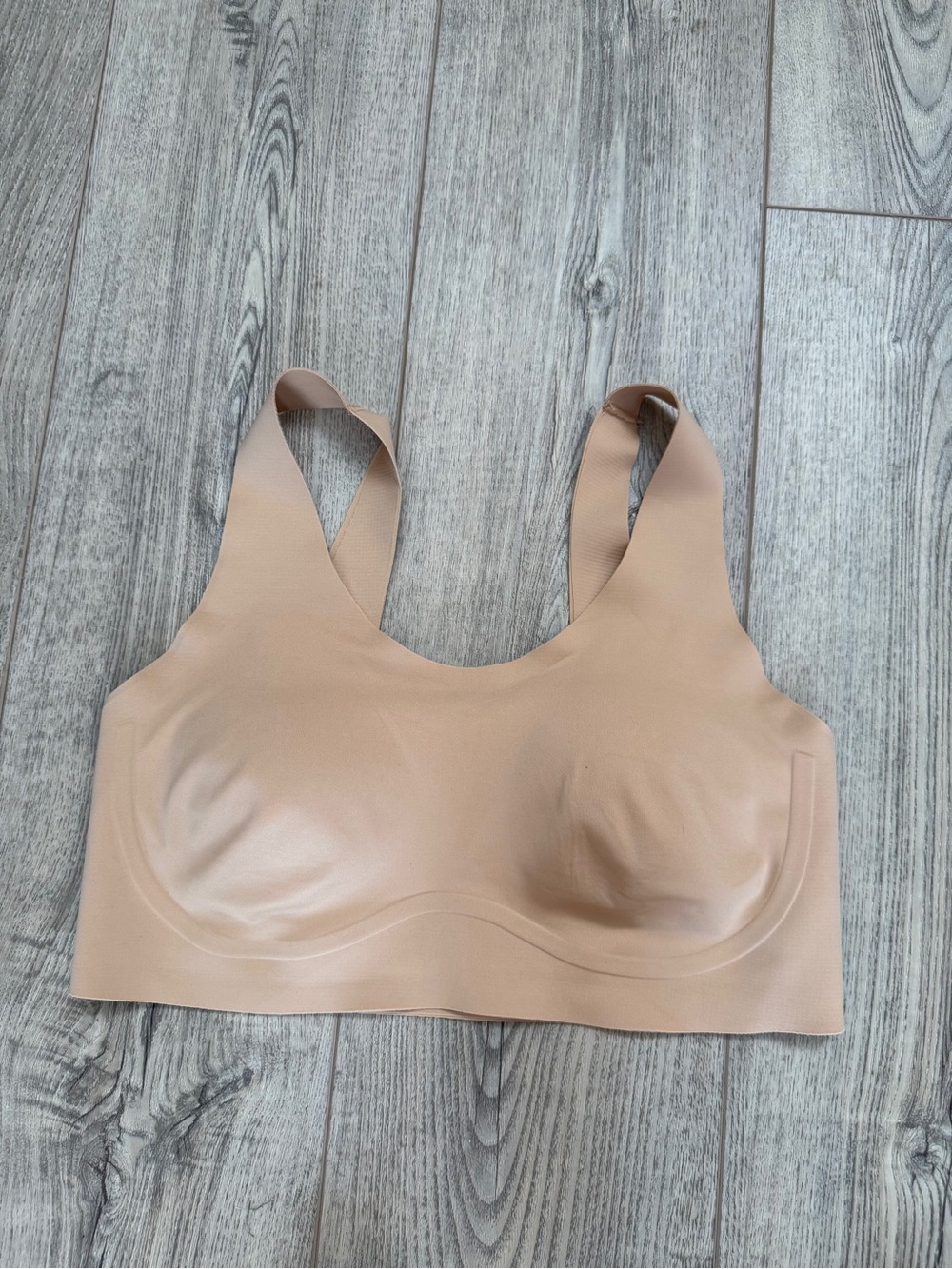Calvin Klein Beige Wireless Smooth Seamless Bra